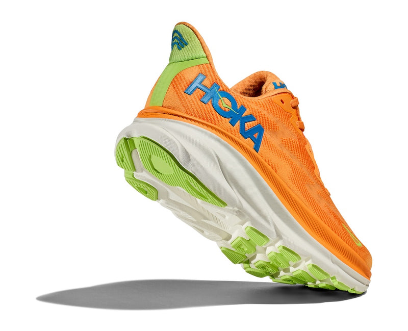 HOKA M CLIFTON 9 (MENS) SOLAR FLARE / LETTUCE