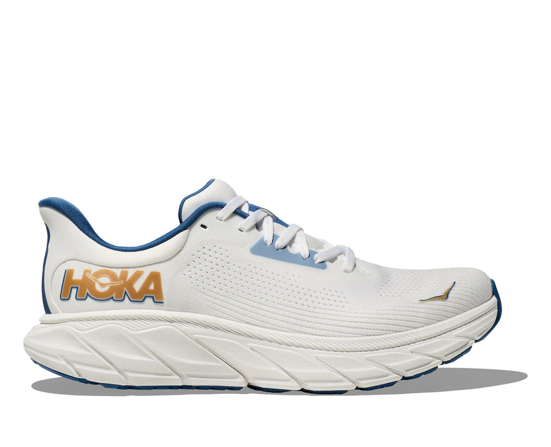 HOKA M ARAHI 7 (MENS) FROST / GOLD