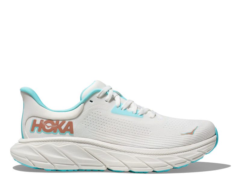 HOKA W ARAHI 7 (WOMENS) FROST / ROSE GOLD