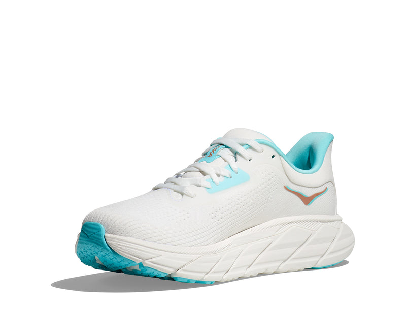 HOKA W ARAHI 7 (WOMENS) FROST / ROSE GOLD