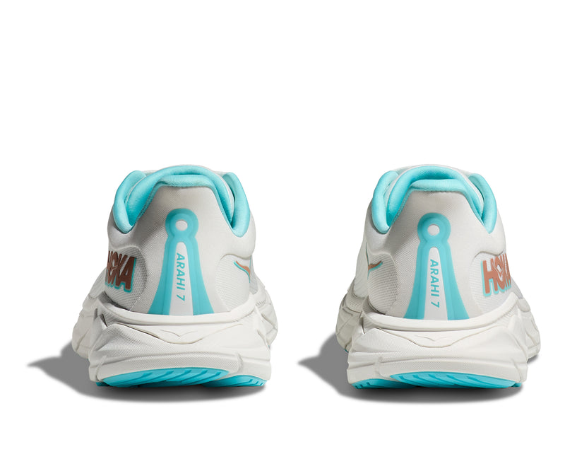 HOKA W ARAHI 7 (WOMENS) FROST / ROSE GOLD