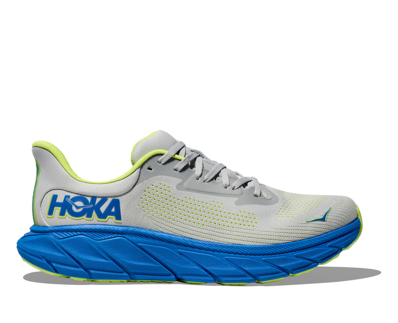 HOKA M ARAHI 7 WIDE (MENS) STARDUST / ELECTRIC COBALT