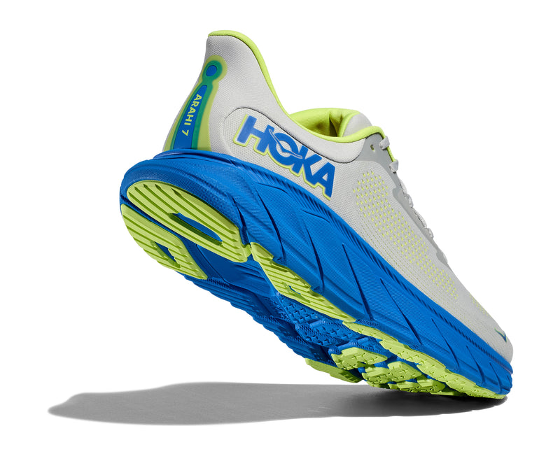 HOKA M ARAHI 7 WIDE (MENS) STARDUST / ELECTRIC COBALT