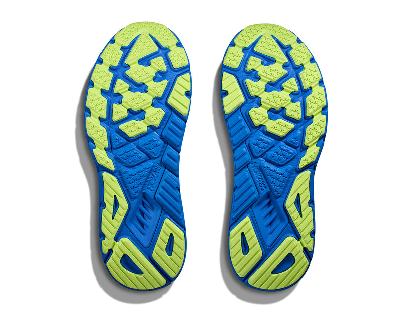 HOKA M ARAHI 7 WIDE (MENS) STARDUST / ELECTRIC COBALT