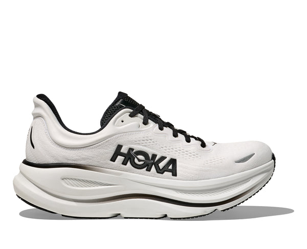 HOKA M BONDI 9 (MENS) WHITE / BLACK