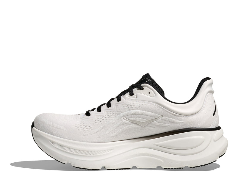 HOKA M BONDI 9 (MENS) WHITE / BLACK