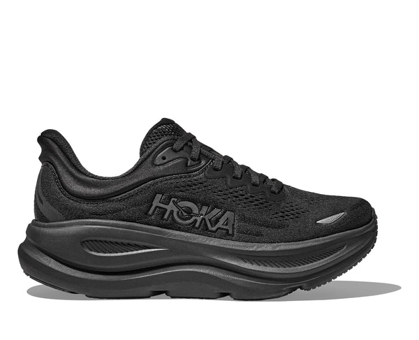 HOKA W BONDI 9 (WOMENS) BLACK / BLACK