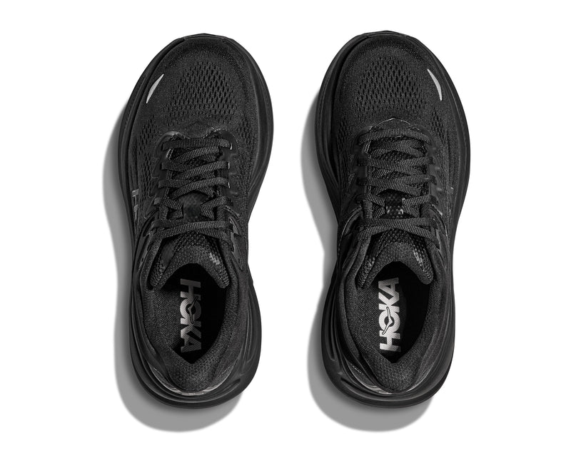 HOKA W BONDI 9 (WOMENS) BLACK / BLACK