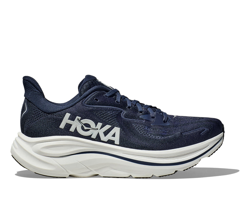 HOKA M CLIFTON 10 (MENS) NAVY / WHITE