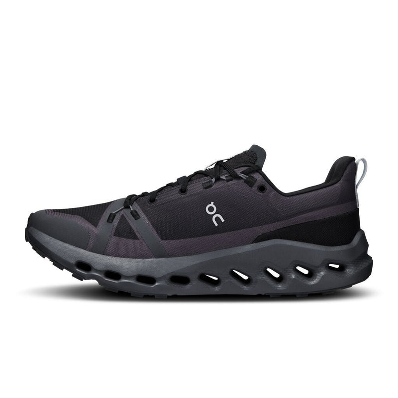 On Cloudsurfer Trail Waterproof (Men's) Black | Eclipse