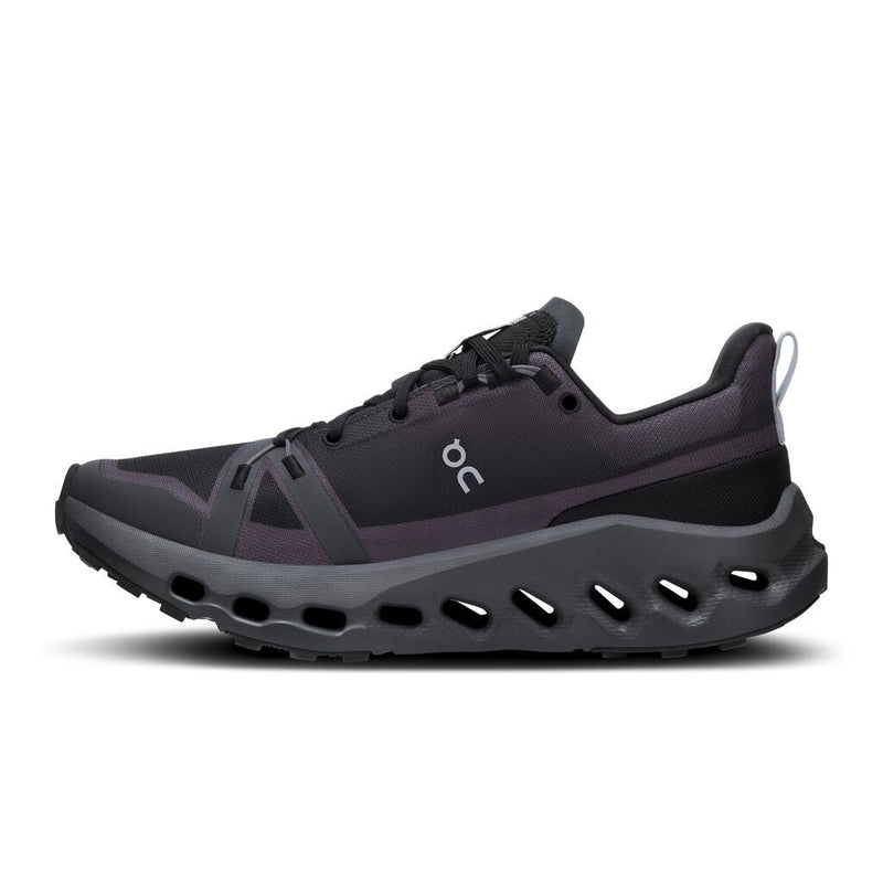 On Cloudsurfer Trail Waterproof (Women's) Black | Eclipse