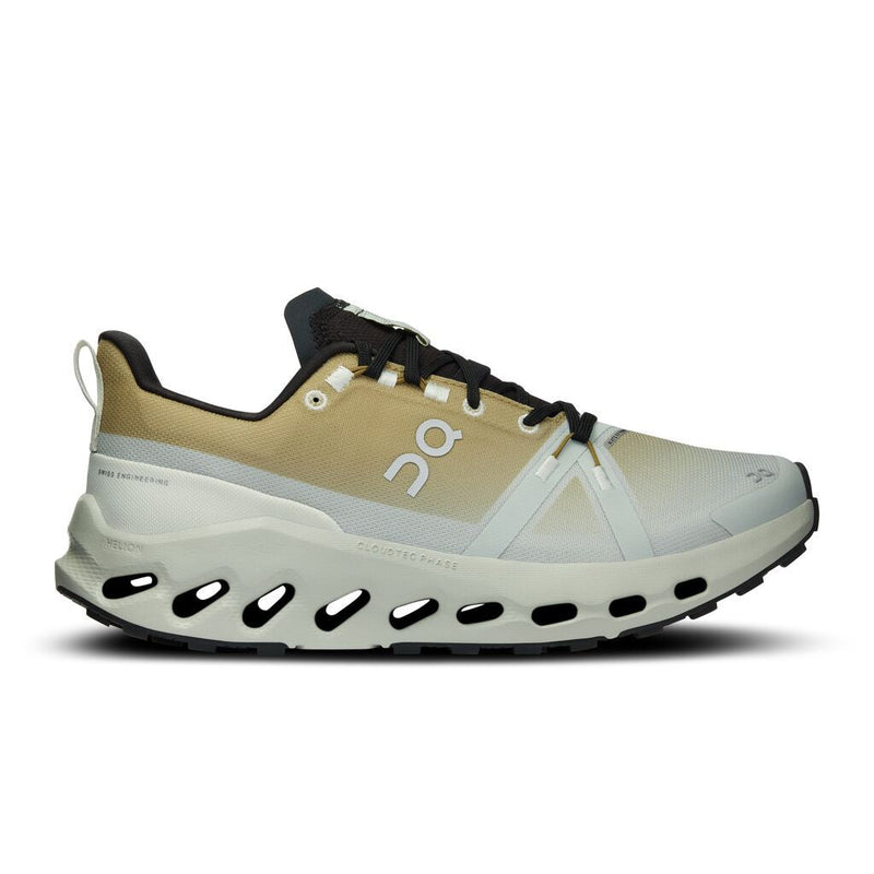 On Cloudsurfer Trail Waterproof (Women's) Safari | Mineral