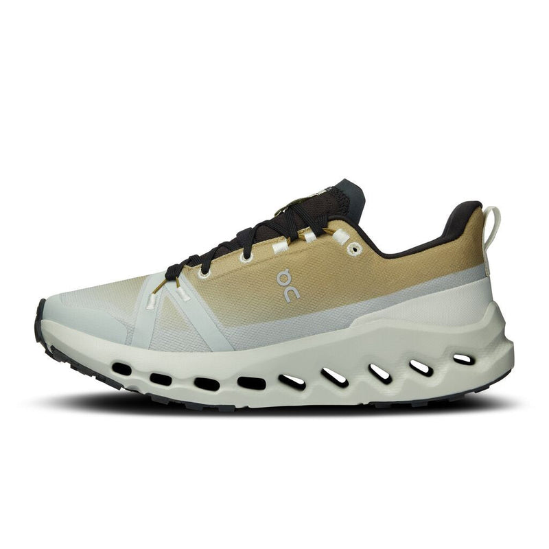 On Cloudsurfer Trail Waterproof (Women's) Safari | Mineral