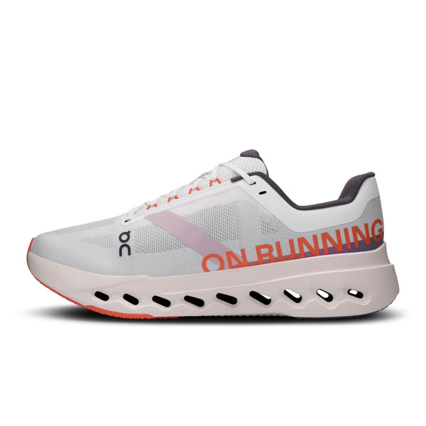 On Cloudsurfer Next Wide (MENS) White | Flame