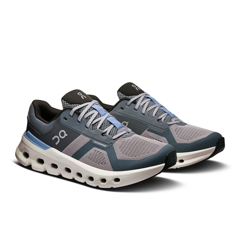 On Cloudrunner 2 (MENS) Alloy | Chambray