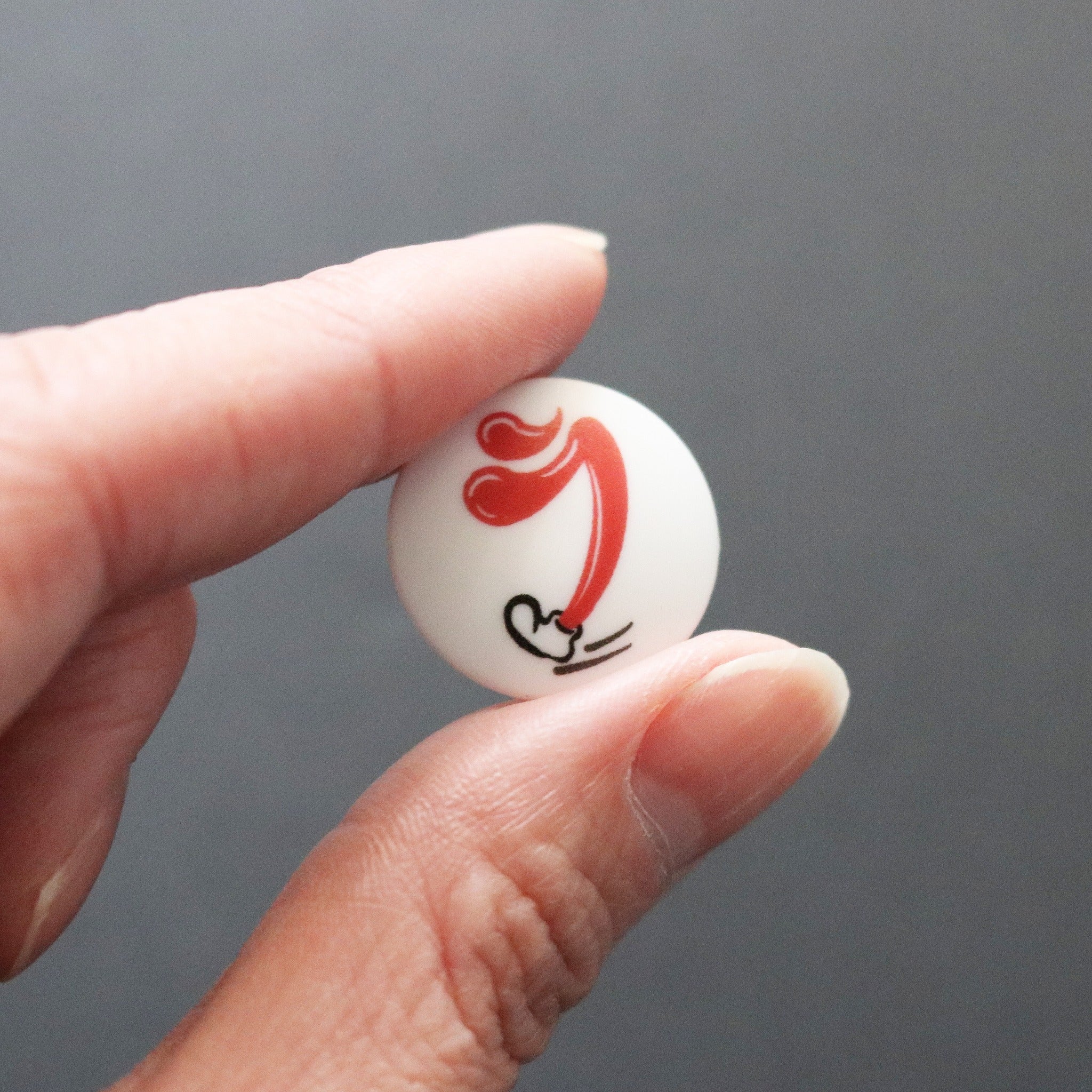 ランラジ オリジナルゼッケンホルダー（4個セット）