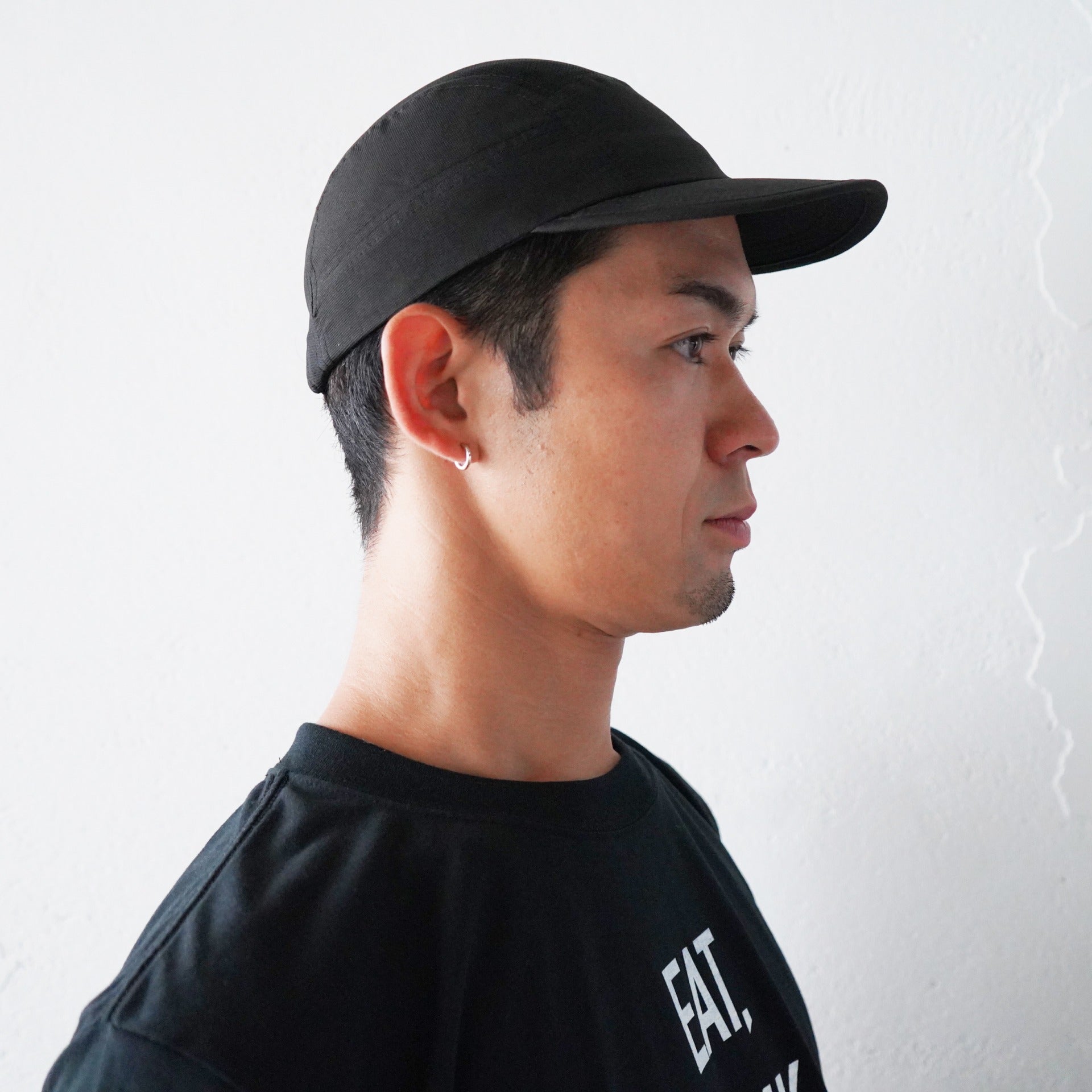 Runtrip Original 5Panel Cap 2nd Model (All Black)