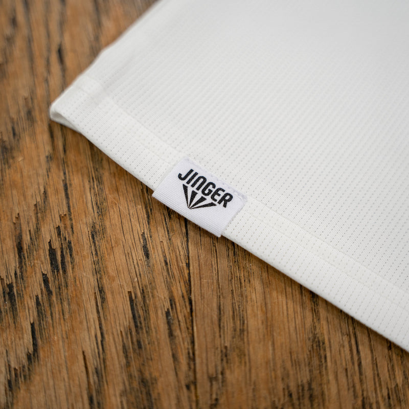 【予約商品】ランラジ × JINGER Racing Tank (White / Men’s)