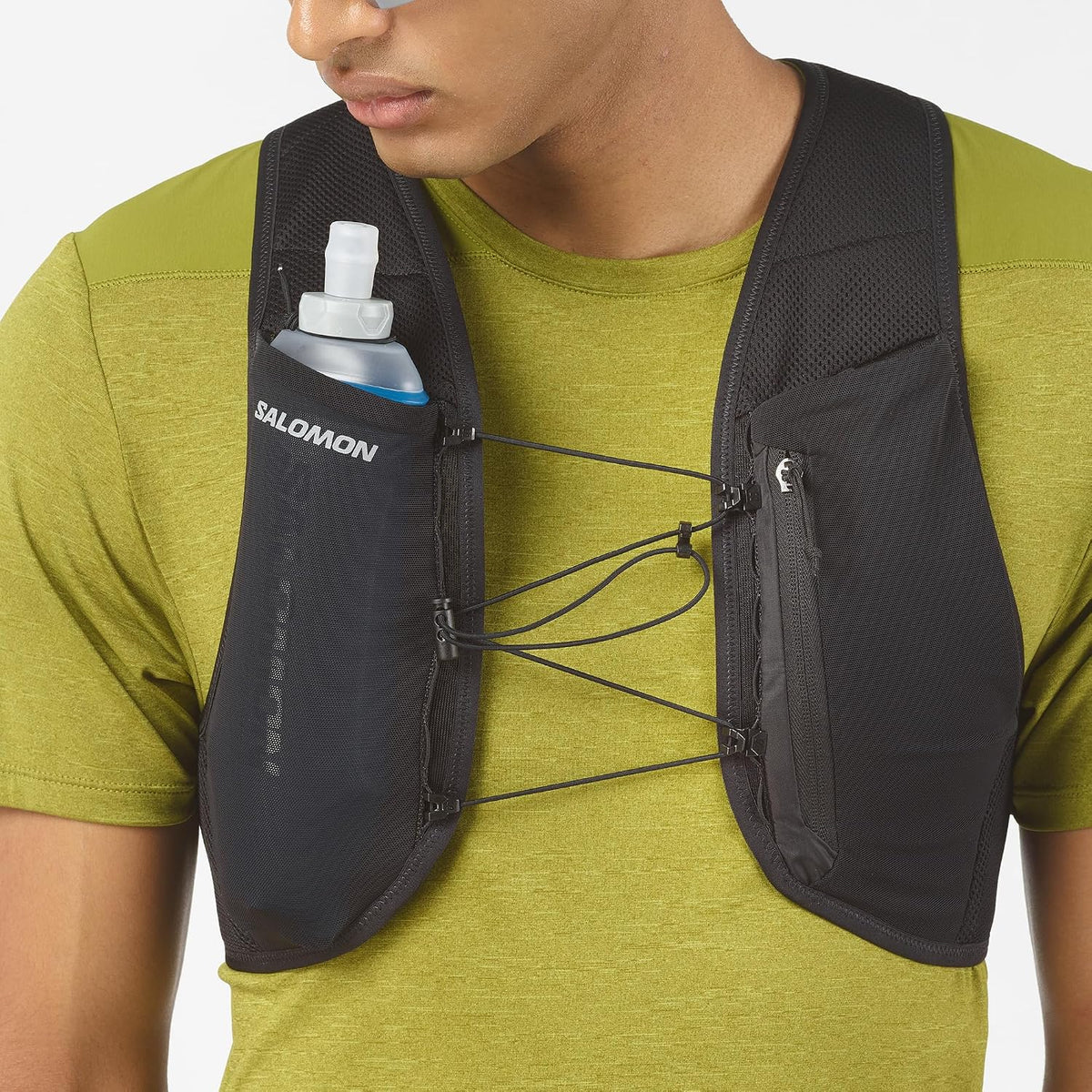 SALOMON HYDRA ACCESS 4 ONE FLASK ユニセックス ランニングベスト（フラスク1個付属）