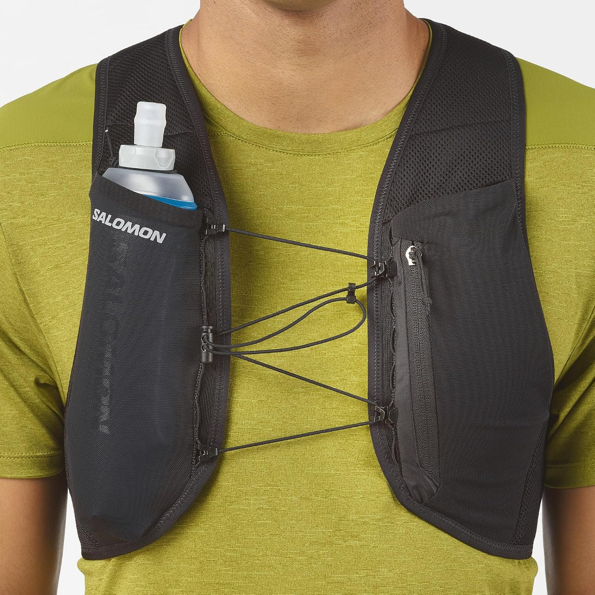 SALOMON HYDRA ACCESS 4 ONE FLASK ユニセックス ランニングベスト（フラスク1個付属）
