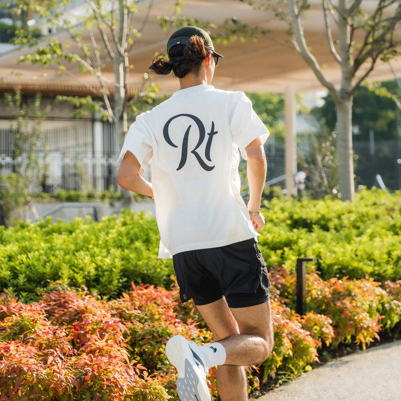 Runtrip × PROGRESS RUNNING CLUB Rt Logo Tee