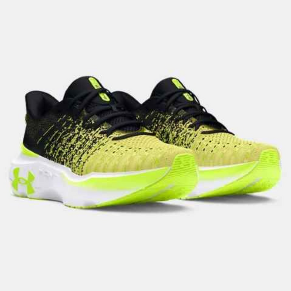 UNDER ARMOR UA Infinite Elite (Women's) Black / Sonic Yellow / High Vis Yellow