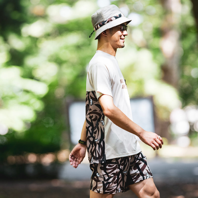 MMA × Takumi Okada Camo 7-pockets Shorts