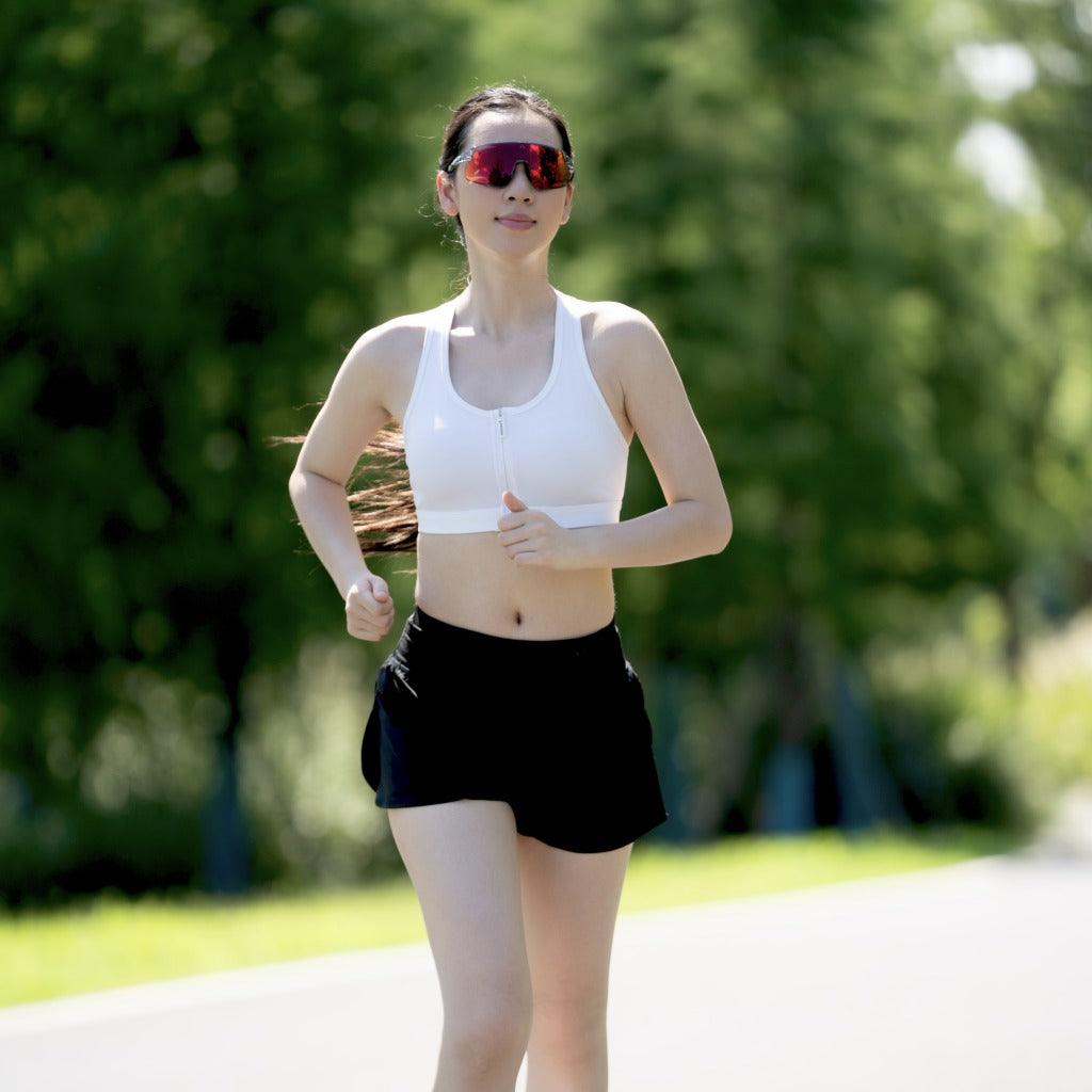 ALTALIST HAYATE R2 (Crystal Smoke Temple/Dark Red Mirror VIV20 Lens)