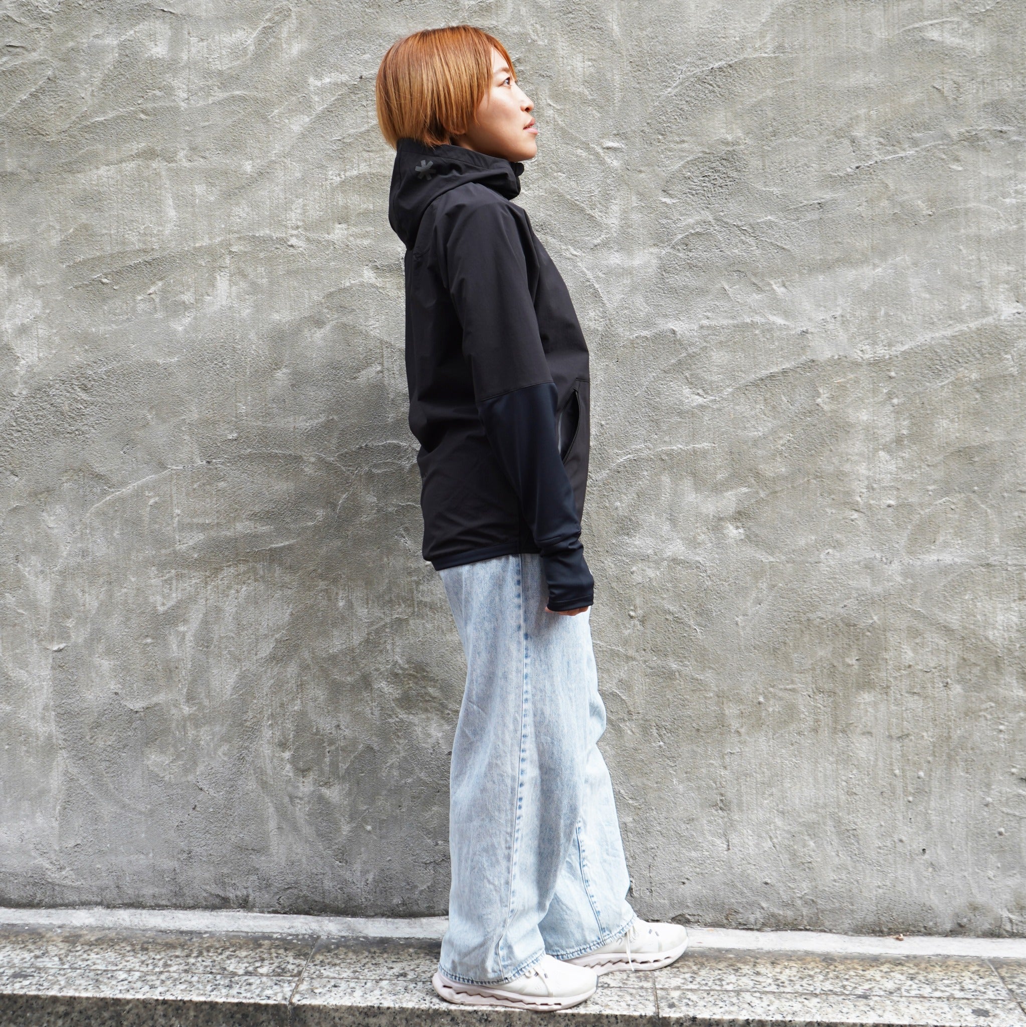 【展示サンプル】THE RUNNING JACKET by Runtrip 3rd model (Black)