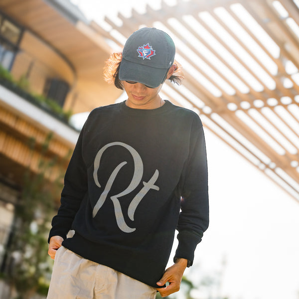 Rt logo Crewneck Sweat (Black)