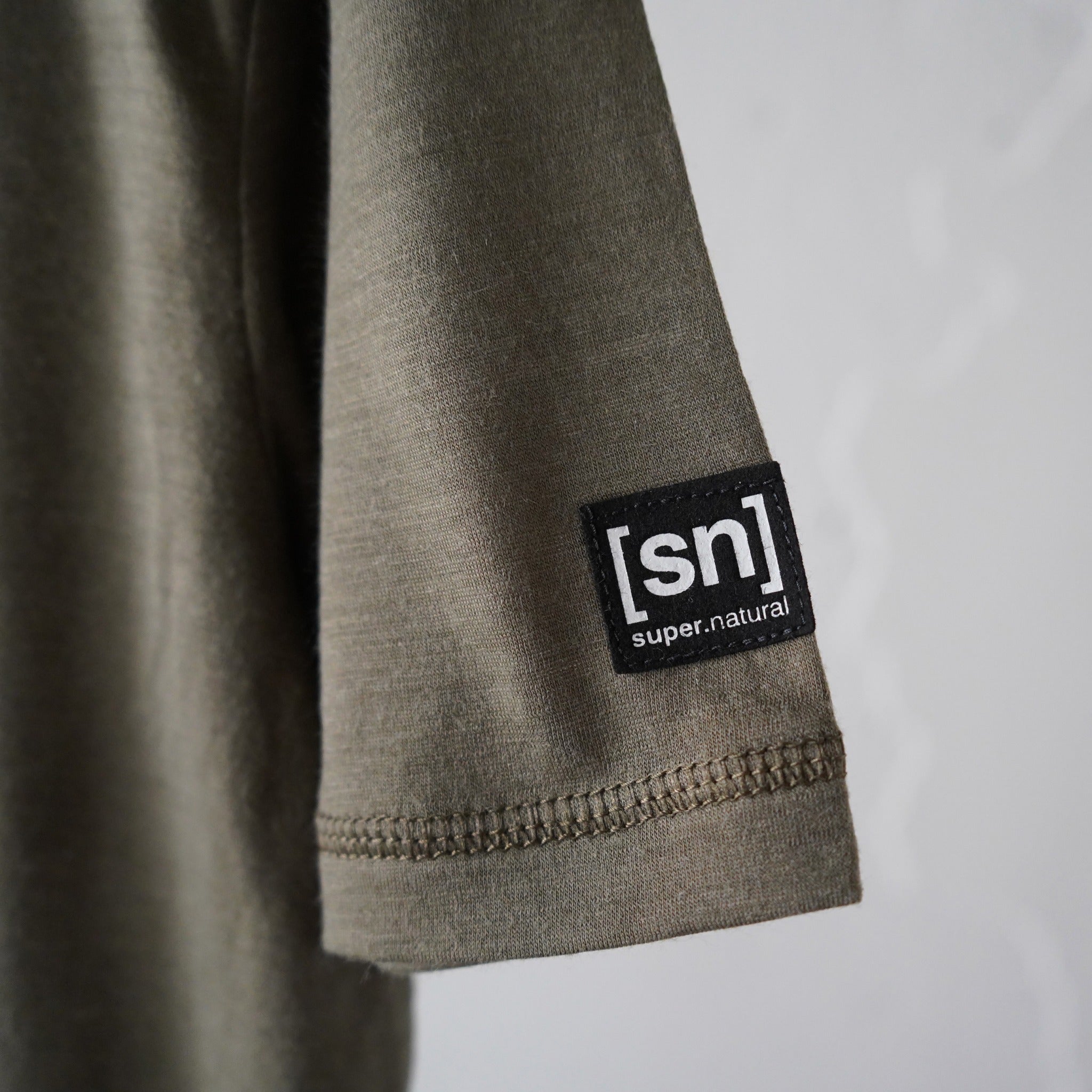 Men's All you need is Run Merino Wool Tee (Stone Gray)