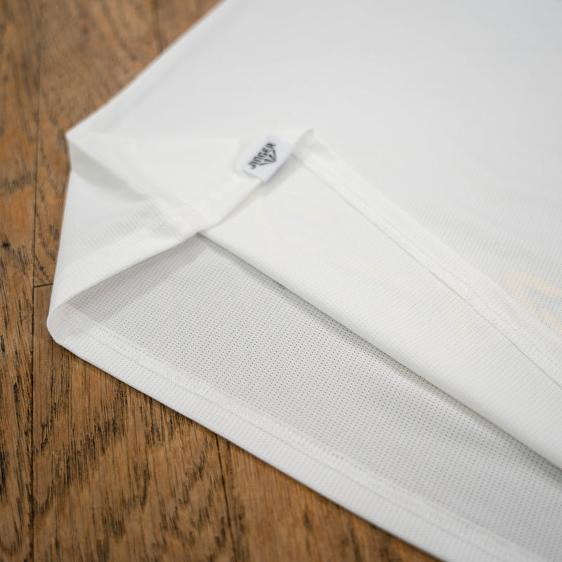 【予約商品】ランラジ × JINGER Racing Tank (White / Men’s)