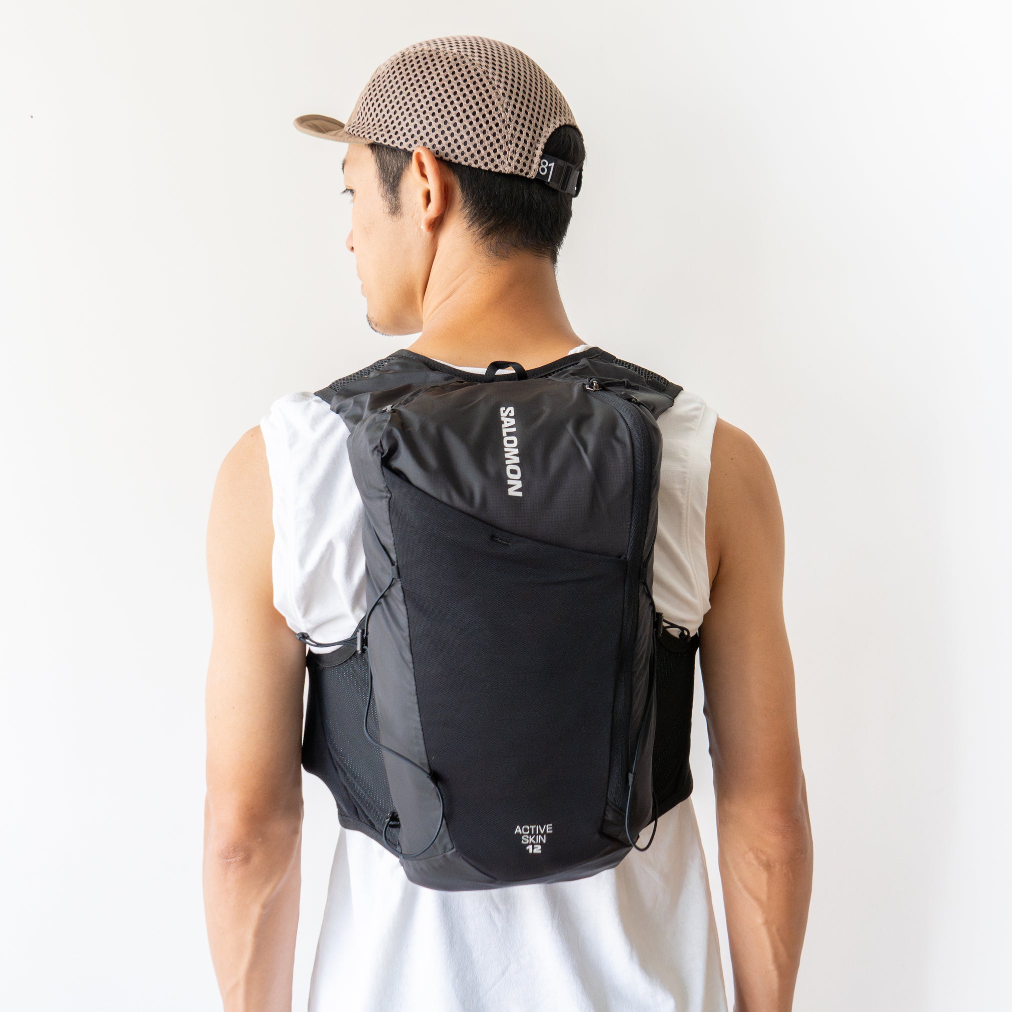 SALOMON ACTIVE SKIN 12 SET ユニセックス ランニングベスト（フラスク