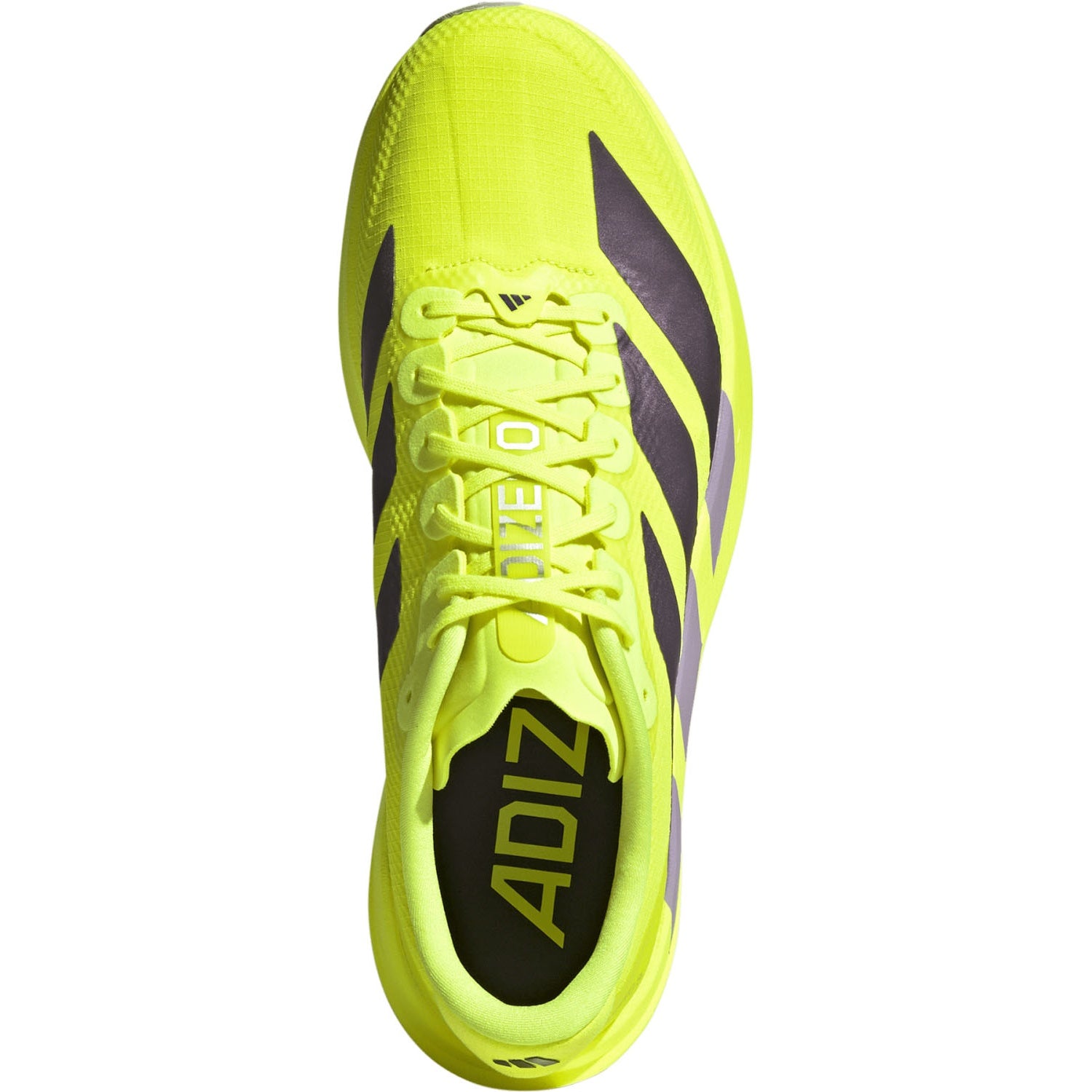 adidas ADIZERO EVO SL WOVEN（Men's）ソーラーイエロー/オーロラプラム/パウダープラム