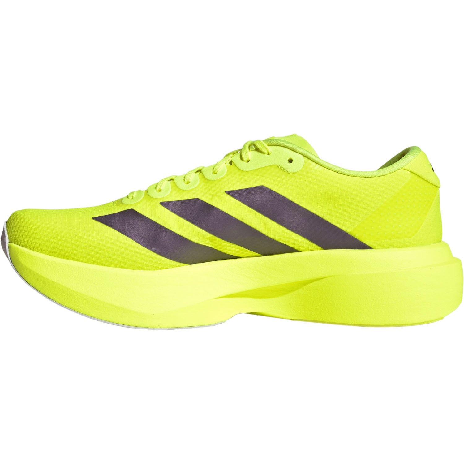 adidas ADIZERO EVO SL WOVEN（Men's）ソーラーイエロー/オーロラプラム/パウダープラム