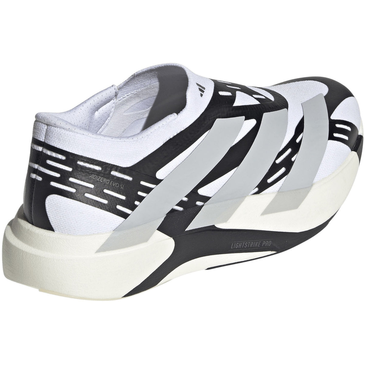 adidas ADIZERO EVO SL LACELESS（Men's）フットウェアホワイト/グレーツー/コアブラック
