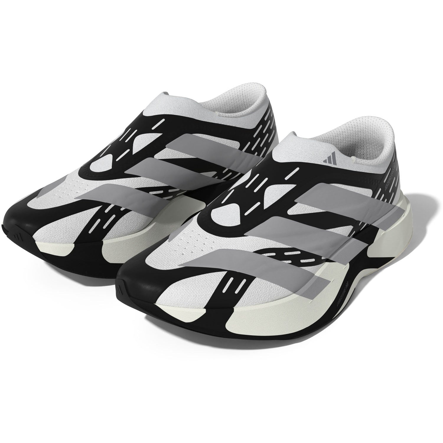 adidas ADIZERO EVO SL LACELESS（Men's）フットウェアホワイト/グレーツー/コアブラック
