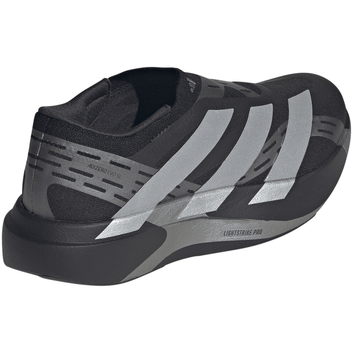 adidas ADIZERO EVO SL LACELESS（Men's）コアブラック/シルバーメタリック/ナイトメタリック