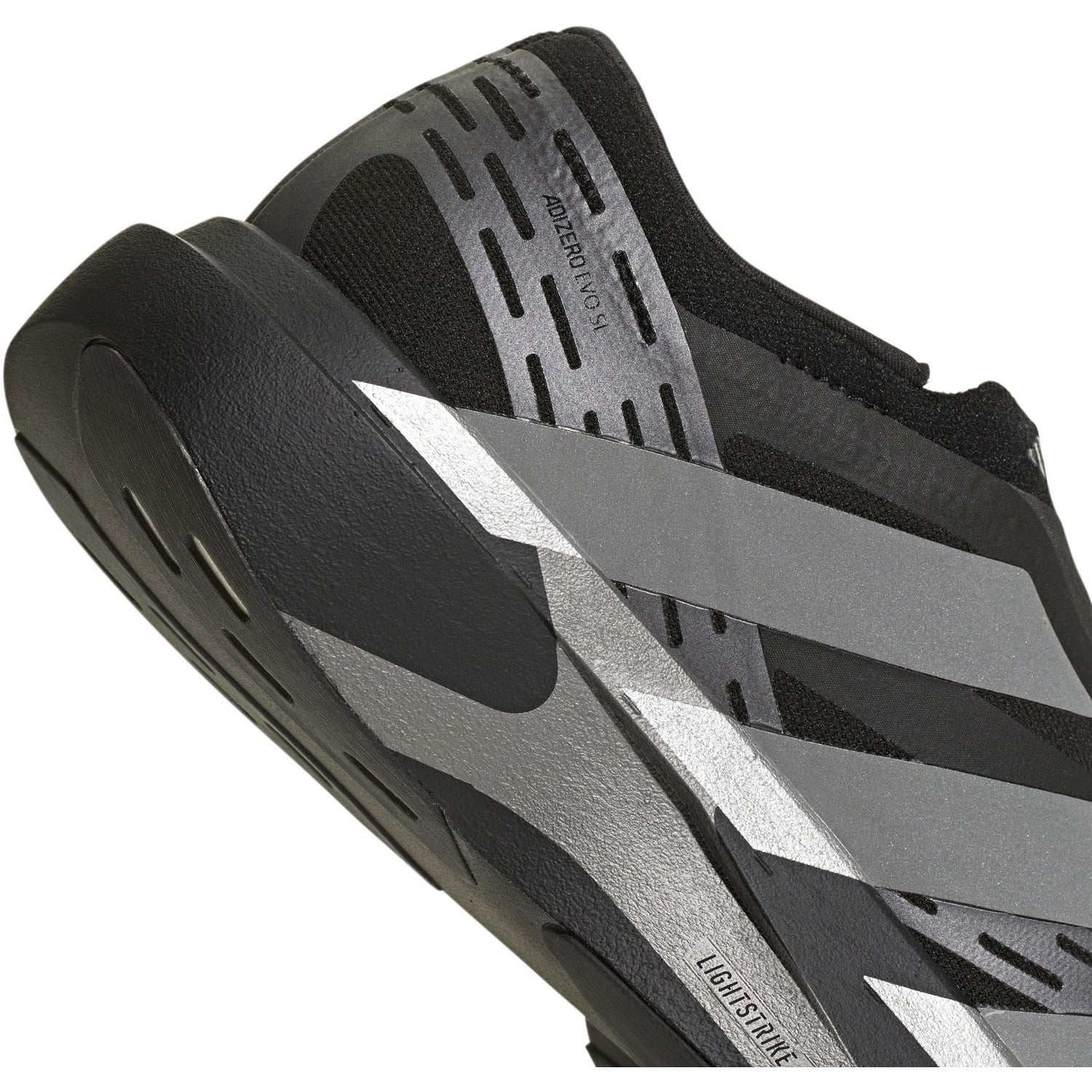 adidas ADIZERO EVO SL LACELESS（Men's）コアブラック/シルバーメタリック/ナイトメタリック