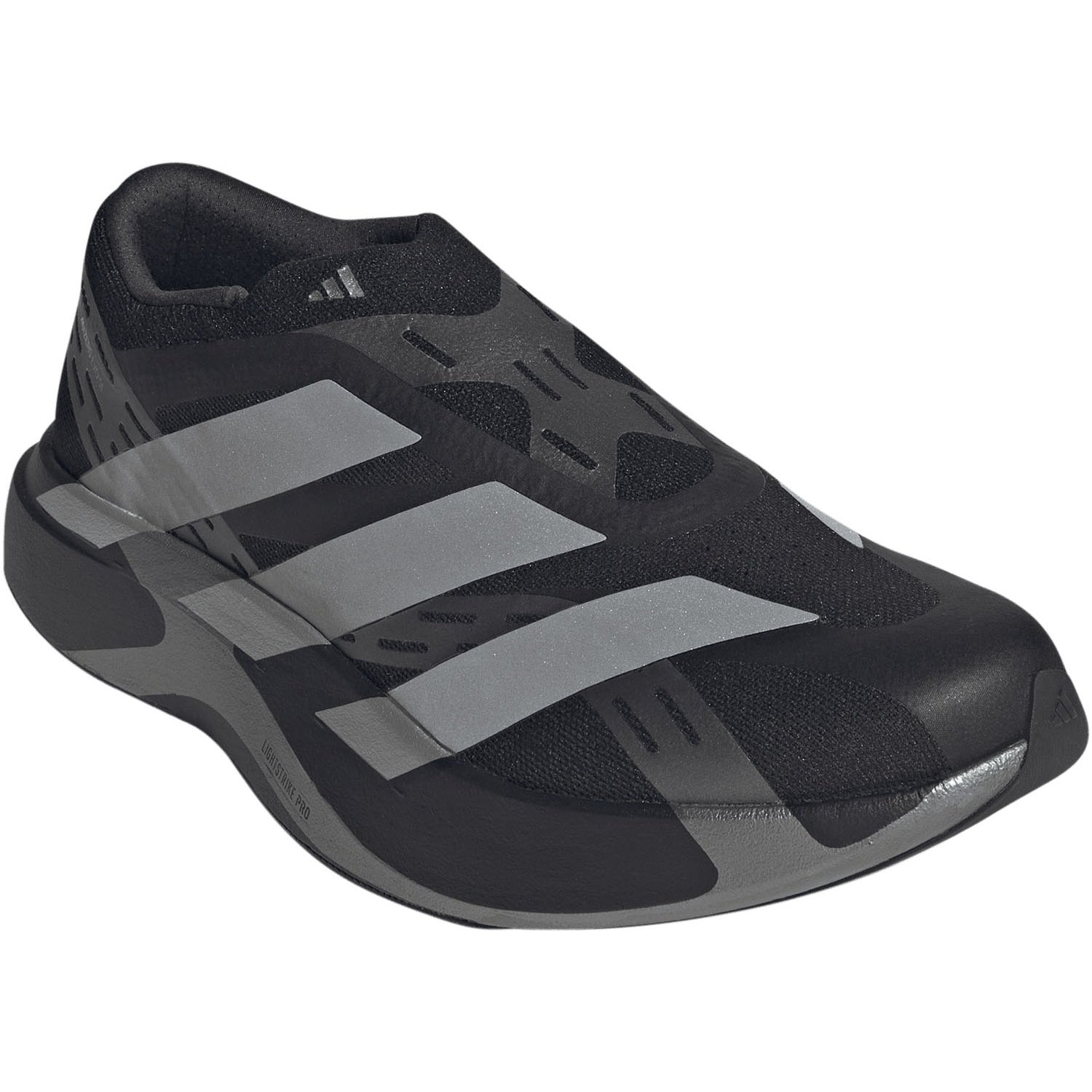 adidas ADIZERO EVO SL LACELESS（Men's）コアブラック/シルバーメタリック/ナイトメタリック
