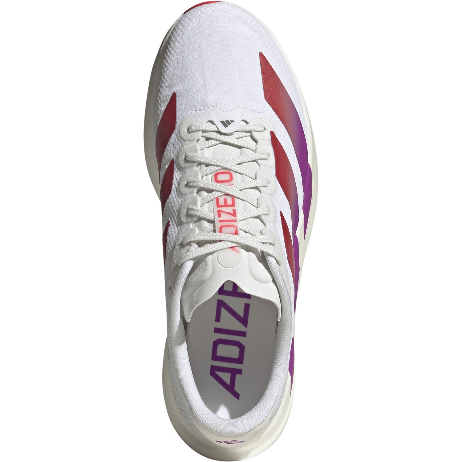 adidas ADIZERO EVO SL WOVEN（Men's）フットウェアホワイト/ルシッドレッド/クリスタルホワイト