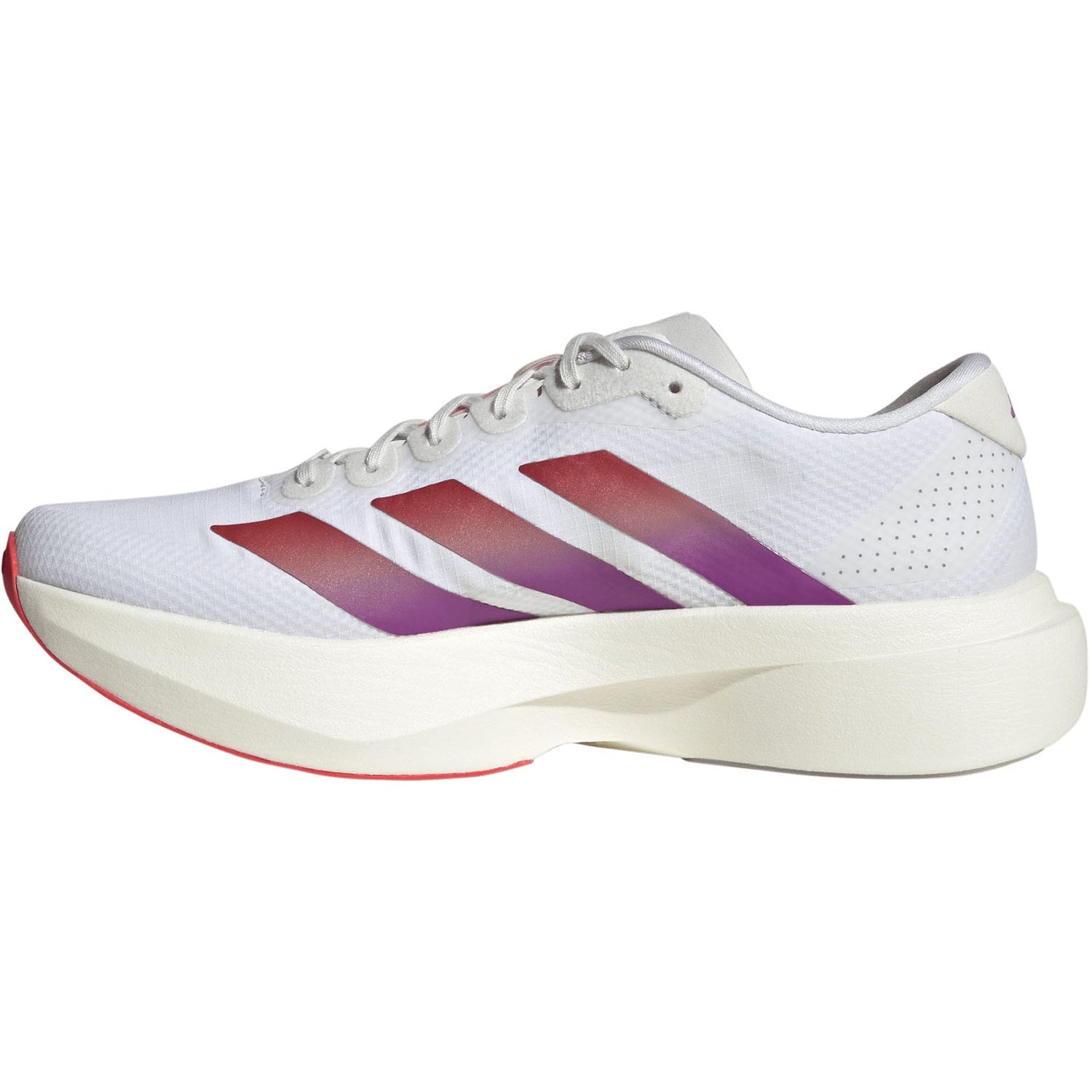 adidas ADIZERO EVO SL WOVEN（Men's）フットウェアホワイト/ルシッドレッド/クリスタルホワイト