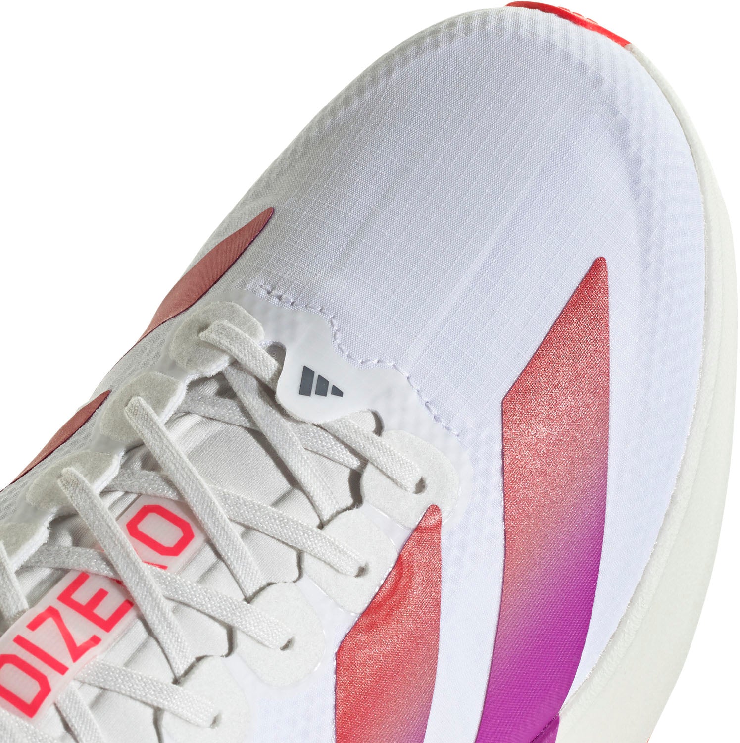 adidas ADIZERO EVO SL WOVEN（Men's）フットウェアホワイト/ルシッドレッド/クリスタルホワイト