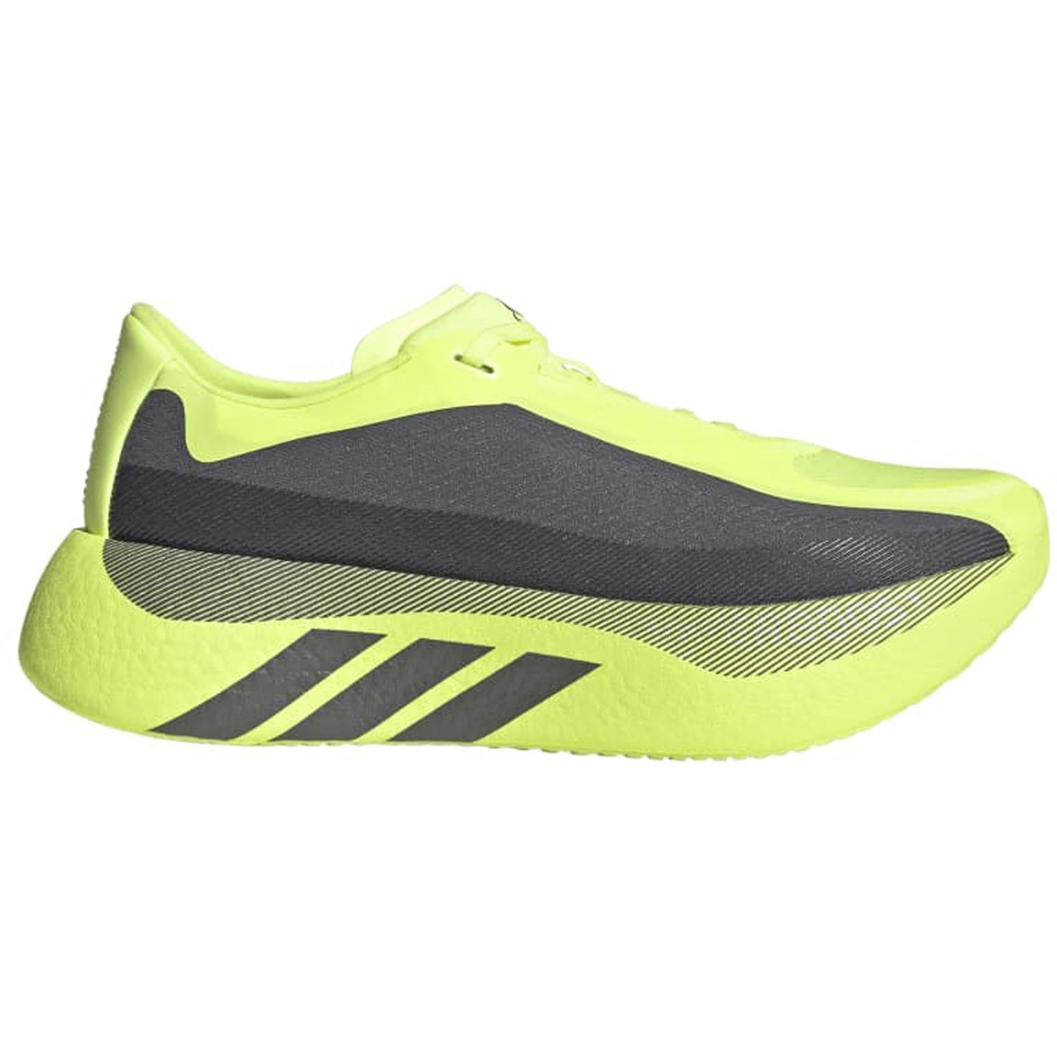 adidas HYPERBOOST EDGE（Men's）ハイレゾイエロー/アイアンメタリック/グレーファイブ