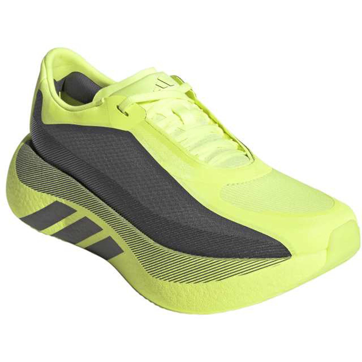 adidas HYPERBOOST EDGE（Men's）ハイレゾイエロー/アイアンメタリック/グレーファイブ