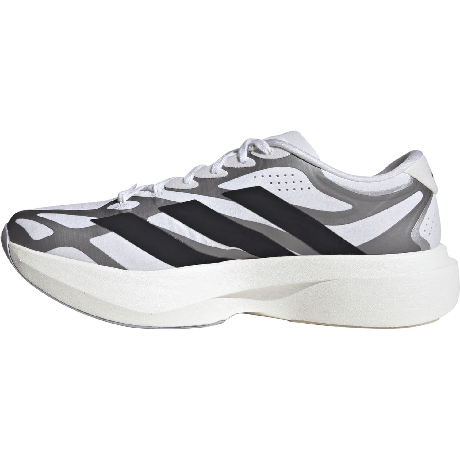 adidas ADIZERO EVO SL EXO（Women's）フットウェアホワイト/コアブラック/アイアンメタリック