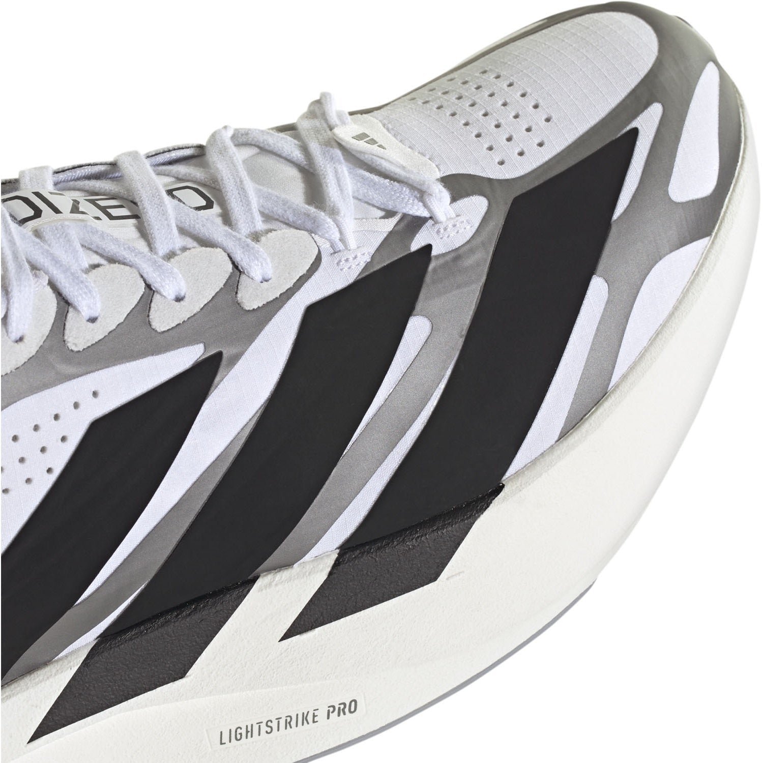 adidas ADIZERO EVO SL EXO（Women's）フットウェアホワイト/コアブラック/アイアンメタリック