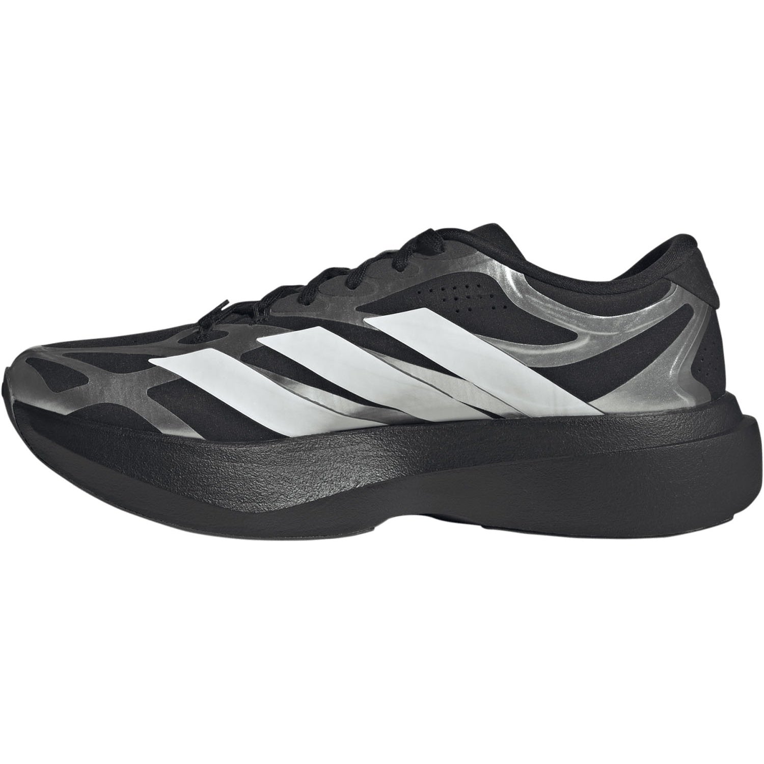 adidas ADIZERO EVO SL EXO（Men's）コアブラック/フットウェアホワイト/アイアンメタリック