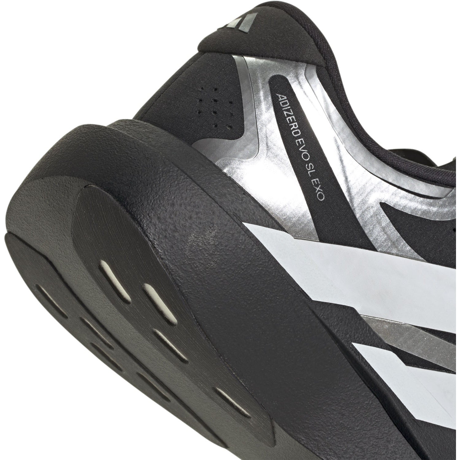 adidas ADIZERO EVO SL EXO（Men's）コアブラック/フットウェアホワイト/アイアンメタリック