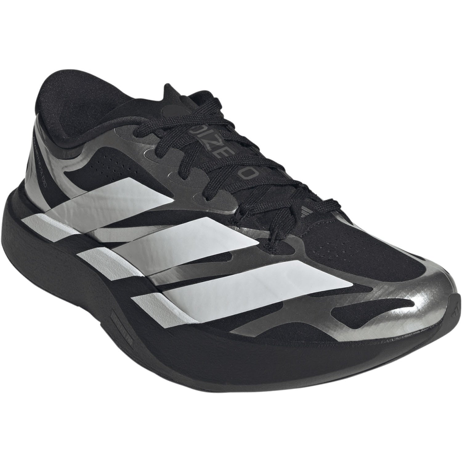 adidas ADIZERO EVO SL EXO（Men's）コアブラック/フットウェアホワイト/アイアンメタリック